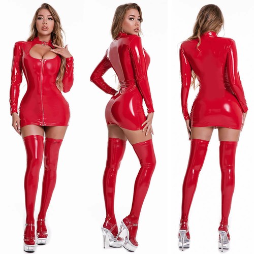 Bodycon donna lattice - , pelle