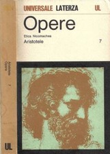 Opere. Vol. VII: Etica Nicomachea. . Aristotele. 1973. .
