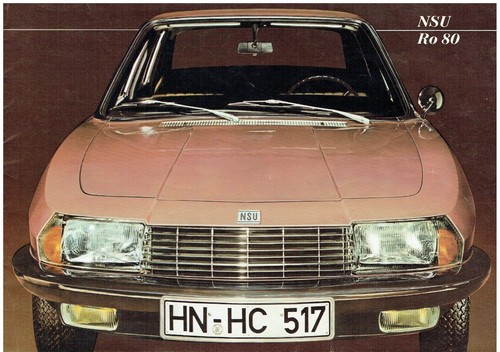 Nsu ro80 saloon brochure - ro80,