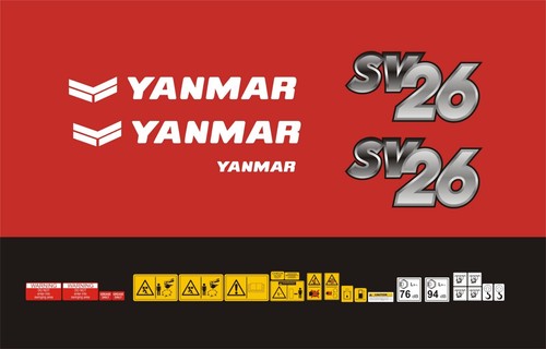 Yanmar sv26 mini - yanmar,