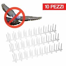 DISSUASORI UCCELLI PICCIONI VOLATILI COLOMBI PLURISPILLO 10 PZ 5 MT 26260/10