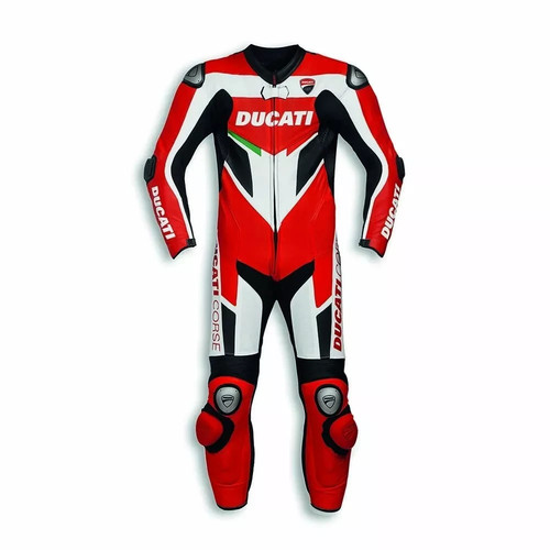 Ducati tuta moto uomo pelle