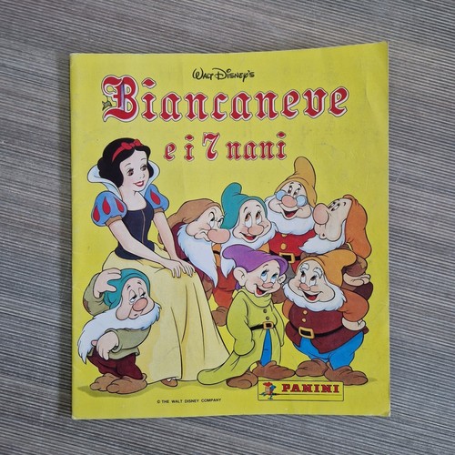 Album figurine biancaneve i - biancaneve, e