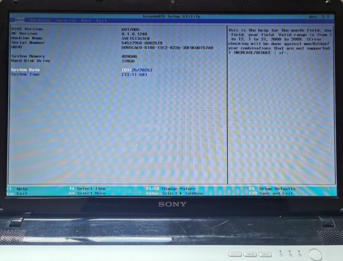 Sony vaio sve1513g1ew