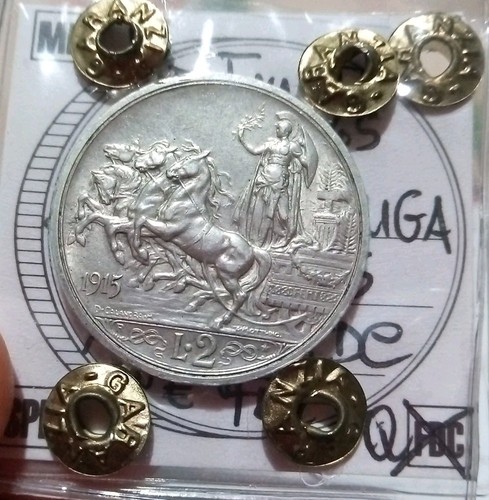 Lire quadriga 1915 qfdc - 1915,