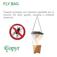X-Fly trap mosche Trappola cattura mosche con attrattivo biologico Insetti Volat