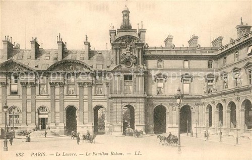 Parigi louvre padiglione - le, le