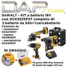 DeWALT - KIT 18V DCK353XP2T-IT