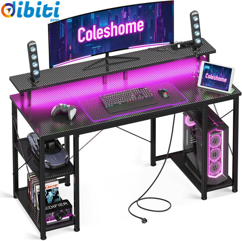 Scrivania gaming con led - scrivania,