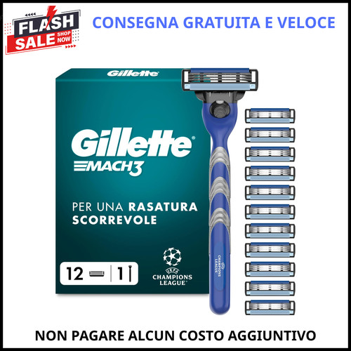 Gillette mach3 rasoio - mach3,