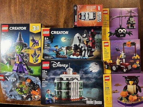 Set lego tema halloween - set,