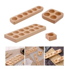 Portauova in legno, supporto