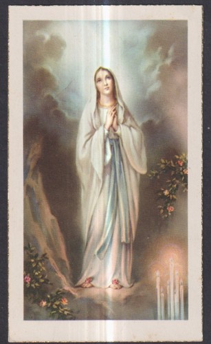 Santino antico madonna - santino, la