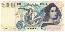 500000 LIRE BANCA D'ITALIA