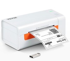 VEVOR Stampante Termica per Etichette 4x6 Risoluzione 203 DPI Connessione USB