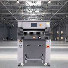 VEVOR Tagliacarte Elettrico Idraulico Larghezza 660,4 Mm Spessore Taglio 80 Mm