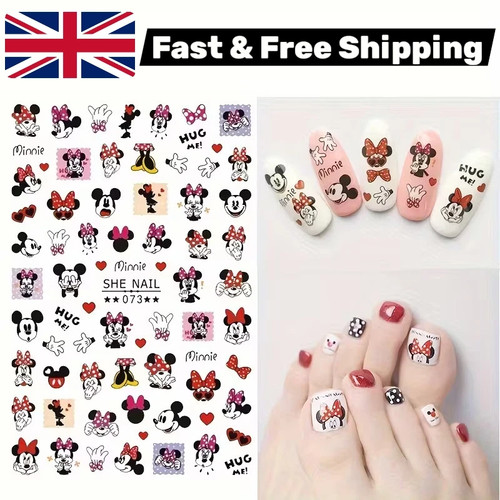 Adesivi nail art topolino - adesivi,