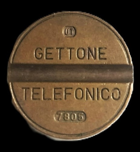 Gettone telefonico 7805 - telefonico,