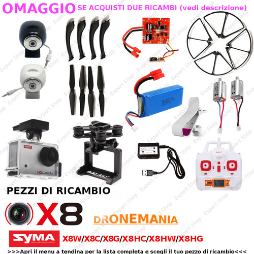 Ricambi drone syma x8w x8c - syma,