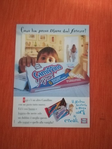 Pubblicita cartacea originale - pubblicita',