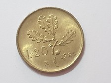 Repubblica Italiana 20 Lire Ramo di Quercia 1984