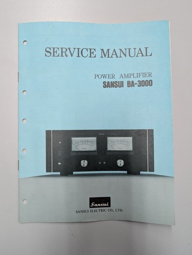 Sansui 3000 amplificatore - ba-3000,
