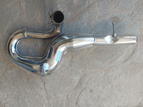 Marmitta cromata pinasco vespa - marmitta,