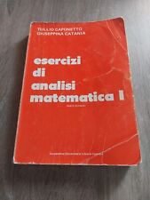 Caponetto – Catania ; ESERCIZI DI ANALISI MATEMATICA I (parte II); CULC 1984