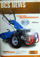   " BCS NEWS- MOTOCOLTIVATORI * ACTION * TOSAERBA-TRINCIA- SPAZZANEVE