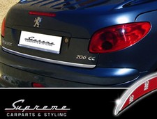 Modanatura cromata Peugeot 206