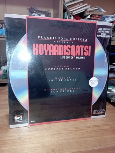 Laser disc koyaanisqatsi - disc,