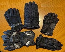 5 Paia Guanti Moto pelle Dainese - Spidi - misura Media