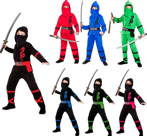 Costume ninja ragazzo ragazza
