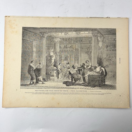 Stampa incisione abitazione