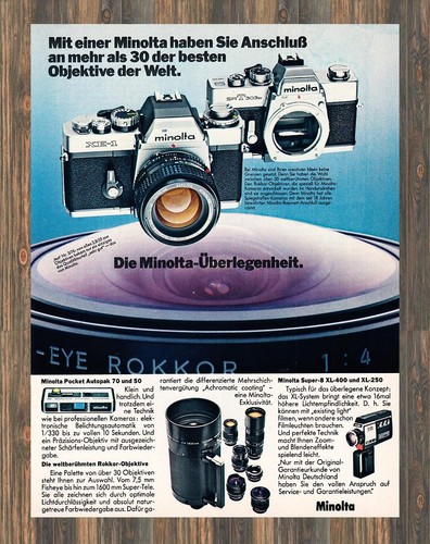 Minolta pubblicità - xe-1,