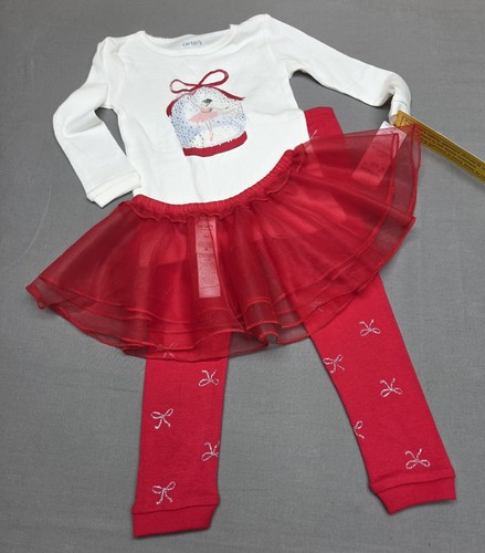 Completo tutù rosso ballerina