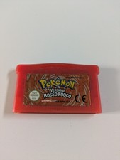 Gioco Pokémon Rosso Fuoco Nintendo Gameboy GBA 100% Originale Ottime Condizioni