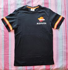 T-SHIRT REPSOL BLACK ORANGE L