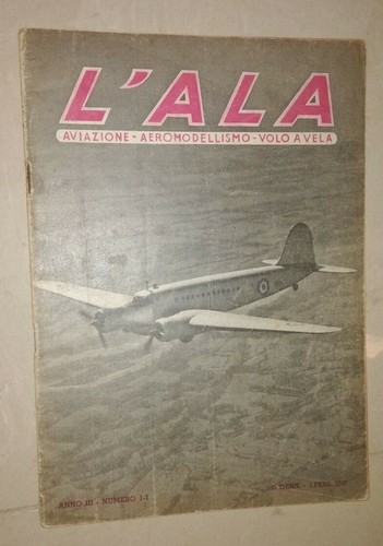 Ala aviazione aeromodellismo - l'ala,