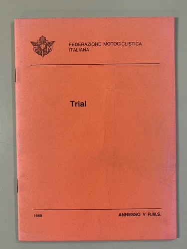 Trial 1989 annesso m s - trial, v