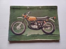 Montesa King Scorpion Automix 250 1973 manuale uso + catalogo ricambi originale