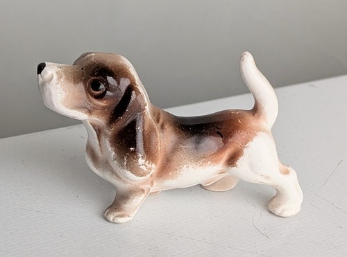 Vtg beagle dog figurine - vtg,