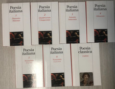 POESIA ITALIANA - 7 VOLUMI - La Biblioteca di Repubblica