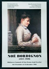 NOè BORDIGNON poster manifesto San Zenone degli Ezzelini Treviso Pittura D61