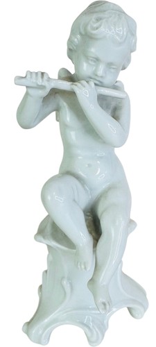 Antica statuina putto - , in