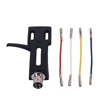 Testata in metallo giradischi cartuccia DJ attacco guscio testa per vari phono NUOVO A