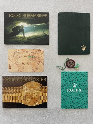 Rolex submariner booklet - rolex,
