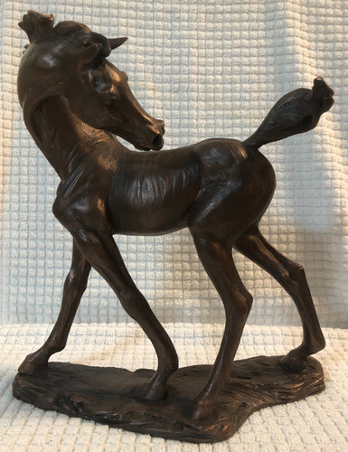Statua cavallo puledro - cavallo,