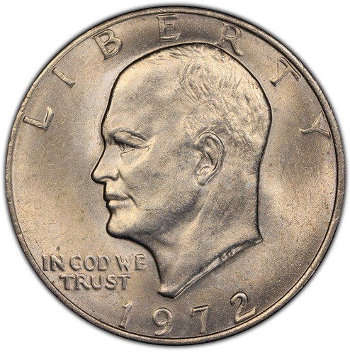 1972 mint state eisenhower - p,