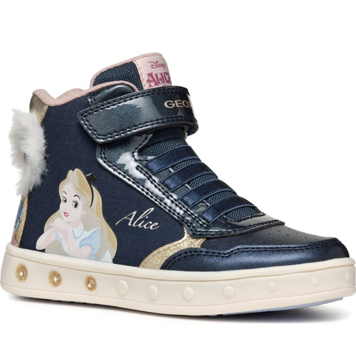 Geox skylin girls - blue, ankle